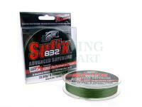 Sufix 832 Advanced Superline 250m 0.13mm - low vis green