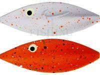 Błystka OGP Twister 2.7cm 2g - Orange/White (GLOW) Splat