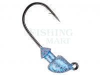 Główki jigowe Strike King Baby Squadron Swimbait Head 3/16oz 5.3g - Blue Glimmer