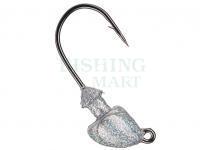 Główki jigowe Strike King Baby Squadron Swimbait Head 5/16oz 8.8g - Silver Bling