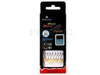 Przypony Mikado Method Feeder Rigs Monofilament Chinu z Gumką 10cm - #14