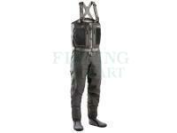 Wodery Guideline Laxa 2.0 Zip Wader Graphite - M