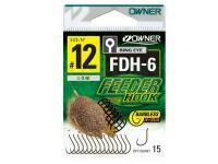 Owner Haczyki Feeder Hook FDH-6 Barbless