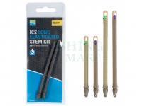 Preston Trzonki z amortyzatorem ICS Elasticated Stems Kits