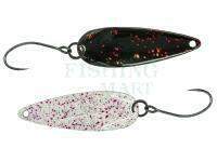 Błystka na pstrąga Molix Lover Area Spoon 2.4 g (3/32 oz) - 339 Black Red Flk / White Splatter