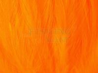 Neck Hackle Strung - fl. orange