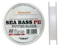 Plecionka Toray Sea Bass PE Power Game 8 Braided Natural 150m 18lb #1.0