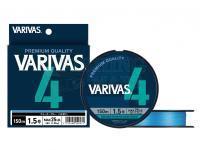 Varivas Plecionki PE 4 Water Blue Edition