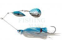 Przynęta Savage Gear Da’Bush Spinnerbait 18cm 42g Sinking - Blue Silver