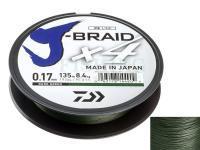 Plecionka Daiwa J-Braid X4 Dark Green 270m 0.17mm