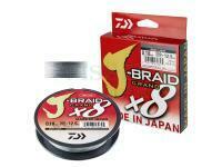 Plecionka Daiwa J-Braid Grand X8 - light grey 135m 0.10mm