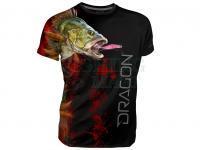 Dragon T-Shirt oddychający - okoń black