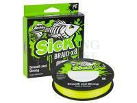 Plecionka Berkley Sick Braid X8 - BSKBFS6-FLG BK SICK BRD FL GRN - Flame Green 150m 0.08mm