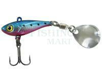 Wirujący ogonek Jenzi UV Jig Spinner 7g - Blue Pink