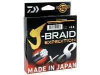 Plecionka Daiwa J-Braid Expedition x8E Smash Orange 300m - 0.18mm