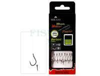 Przypony Mikado Method Feeder Rigs Monofilament Chinu z Igłą 10cm - #6