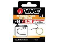 Przypon VMC Fluorocarbon Method Feeder Bait Band Rig 7016 | 15cm | 8pcs | #12 | 0.25mm