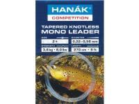 Tapered Knotless Mono Leader Clear 270 cm 9ft 0.17-0.53mm