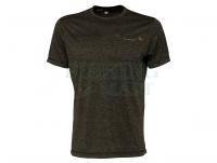 Koszulka Savage Gear Fighter Stretch T-shirt Burnt Olive Melange - XL