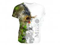 Dragon T-shirt oddychający Megabaits - karp white - 3XL