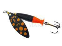 Błystka Mepps Aglia Long Heavy - Black/Orange Dots #2/16g