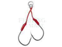 Haczyki Savage Gear Bloody Assist Hook J DOUBLE ASYMMETRIC #2/0