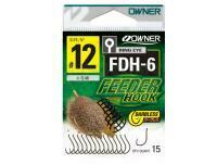 Haczyki Owner Feeder Hook FDH-6 Barbless - #10