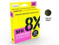 Sufix SFX 8 Carrier Braid Lo-Vis Green 135m 0.185mm