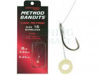 Zestaw przyponowy Bandit Carp Method 9cm -  16/0.22mm