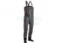 Wodery Guideline HD Sonic Zip Wader Graphite/Charcoal - XXL