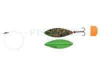 Błystka wahadłówka Savage Gear LT Stickle Blade Rigged 4.2cm 4.4g #10 - Pellet UV Green