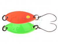 Błystka wahadłówka Spro Trout Master Incy Spin Spoon 2.5g - Orange/Green