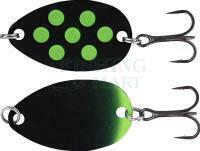 Błystka OGP Fidusen 3.2cm 2.8g - Black/Green Dots