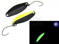 Błystka na pstrąga Nories Masukuroto 2.0g - #022 (Fluo-Yellow / Black)