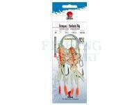 Zestaw morski Dega UV Octopus-leader (Bait-length 12cm) - Luminous