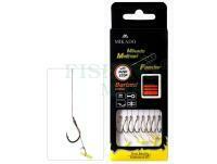 Przypony Mikado Method Feeder Rigs Braid Chinu z Push Stop 10cm - #10