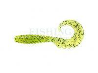 Gumy FishUp Fancy Grub 2.5 - 055 Chartreuse/Black