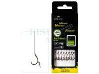 Przypony Mikado Method Feeder Rigs Braid Barbless MF13 z igłą 10cm - #6