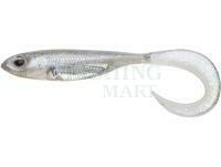 Fish Arrow Flash-J Grub SW 4.5" - #100 Sirasu/Silver