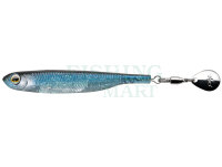 Fish Arrow Flash-J Spin Elastomer SW 3" 75mm - #101 Maiwashi / Silver