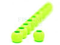 FutureFly Tungsten Bead 5mm - Fl. Chartreuse