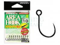 Haczyki Decoy AH-3 Area Hook Type III Mat Black - #10