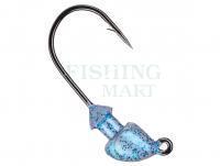 Główki jigowe Strike King Baby Squadron Swimbait Head 3/16oz 5.3g - Blue Glimmer