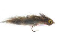 Streamer Grey Zonker Pearl Mylar nr 8