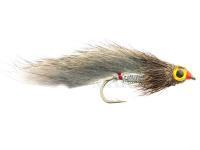 Streamer Grey Zonker Silver Mylar nr 6