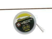 Fox Rage Predator 49-Strand Coated Steel Wire 10m 65lb/29kg