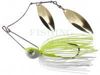 Przynęta Mustad Arm Lock Spinnerbait 10g - Chartreuse-White