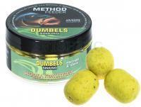 Jaxon Dumbels Sinking Method Feeder 50g 8/10mm - Słodka kukurydza