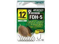 Haczyki Owner Feeder Hook FDH-5 Barbless - #10