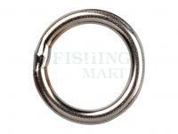 Kółka łącznikowe Gamakatsu Hyper Solid Ring Stainless Nickel #4 | 100kg